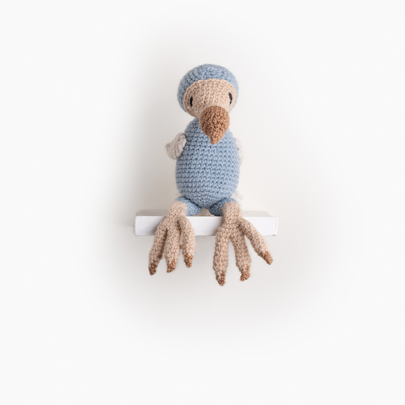 dodo bird crochet amigurumi project pattern kerry lord Edward's menagerie